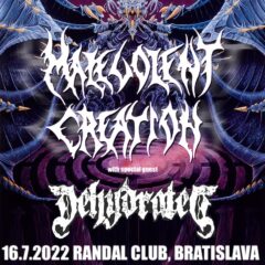 Koncert Malevolent Creation a Dehydrated bude oslavou death metalu!