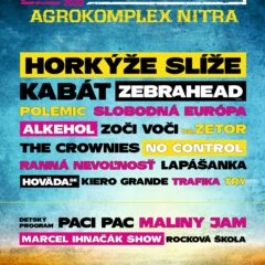 Festival Slížovica vypukne už o pár dní v Nitre, príde aj Kabát, či americký Zebrahead!