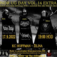 MINOR UG DAY vol.14 už túto sobotu v Žiline!