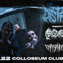 DISTANT / ABYSS ABOVE / EMPTY HOLLOW vo štvrtok v Colloseum Clube!