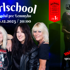 Randal pre Lemmyho bude hostiť legendárnu ženskú zostavu Girlschool!