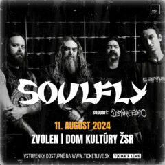 Legendárna kapela Soulfly vystúpi vo Zvolene s predkapelou Demonic-Eyed!