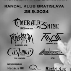 Koncert pre Dominika na konci septembra v Randal Music Clube!