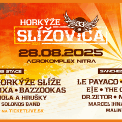 Slížovica 2025 sa blíži – Horkýže Slíže oslavujú 33 rokov!