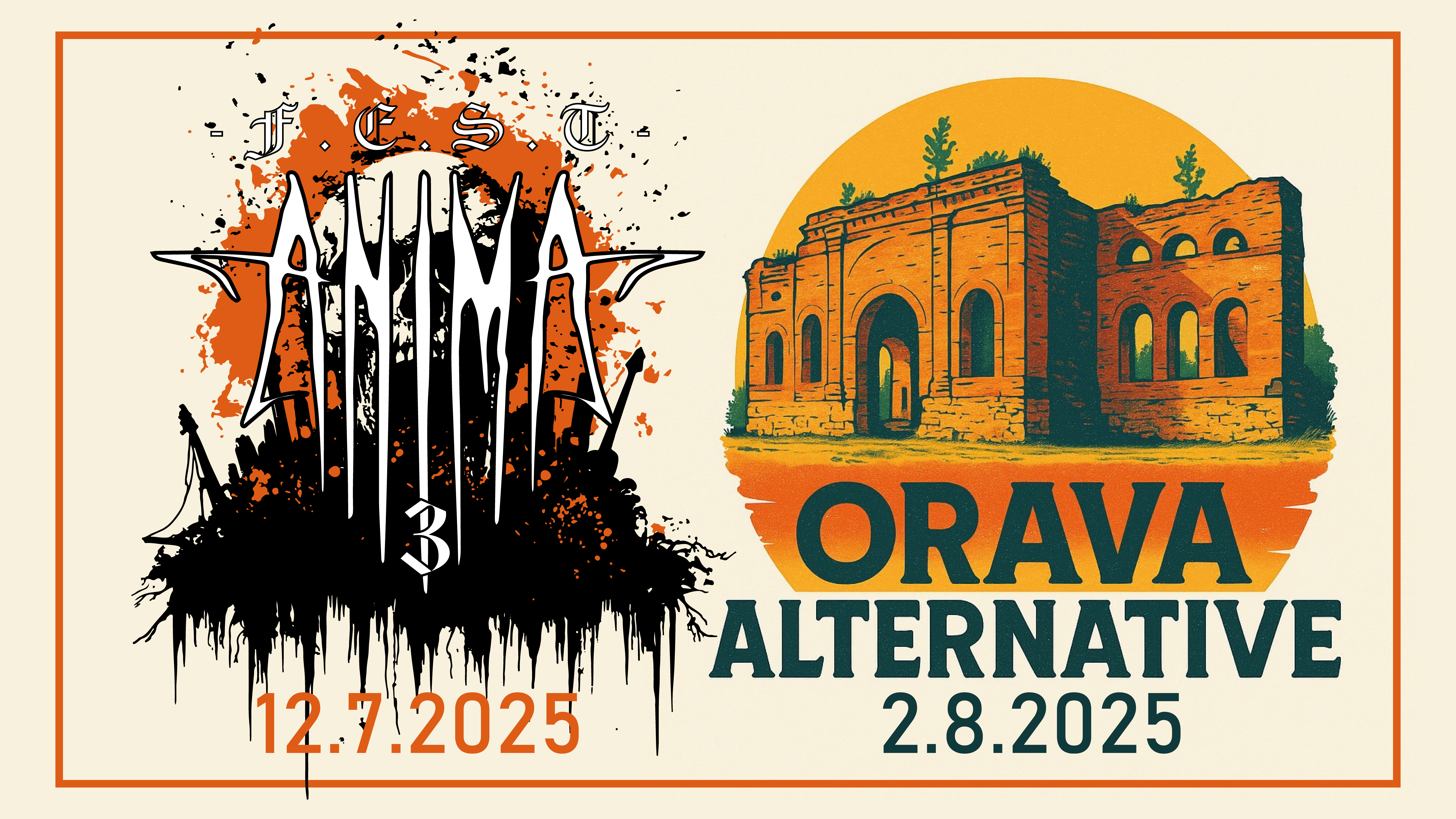Leto na Orave s festivalmi ANIMA FEST a ORAVA ALTERNATIVE!