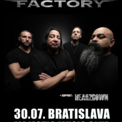 Mechanizovaná jednotka Fear Factory útočí na Bratislavu!