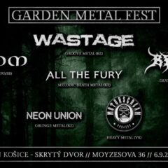 Garden Metal Fest v sobotu v Košiciach!