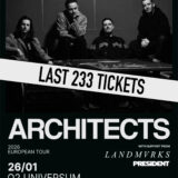 POSLEDNÝCH 166 VSTUPENIEK: Architects o týždeň premenia O2 universum na epicentrum moderného metalu!