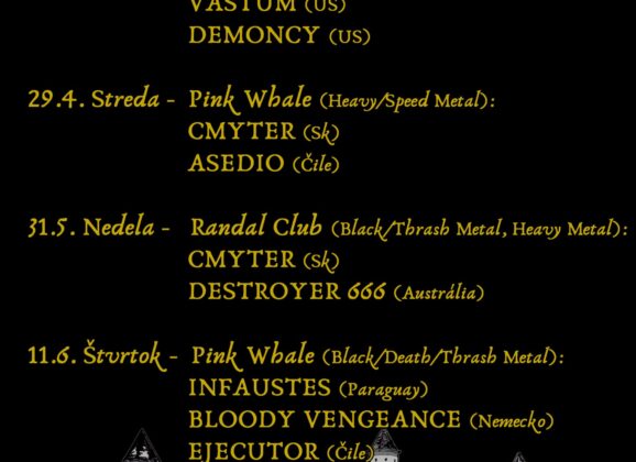 Fires Burning pozýva na koncerty v Bratislave!