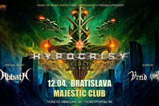 HYPOCRISY sa vracajú do Bratislavy spolu s Abbath, Vomitory a Vreid!