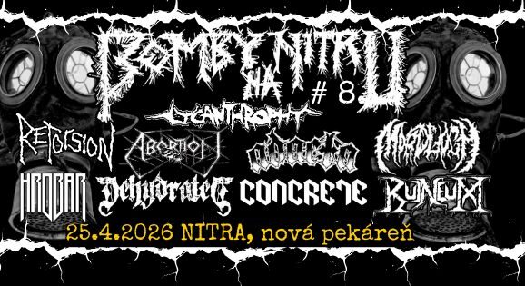 Bomby na Nitru s poradovým číslom 8!