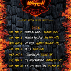 The Match, explozívne talianske crossoverové duo basa a bicie, sa chystá na turné po Českej republike, Slovensku, Maďarsku, Rakúsku a Belgicku.