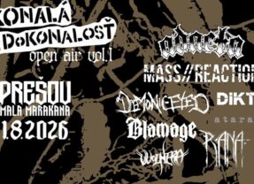 Dokonalá Nedokonalosť Open Air vol. 1 v Prešove už tento týždeň!