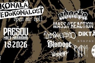 Dokonalá Nedokonalosť Open Air vol. 1 v Prešove už tento týždeň!