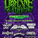 Obscene Extreme 2027 oznamuje hlavného headlinera GWAR a ďalšie kapely!