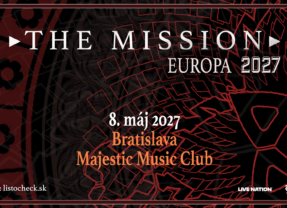 THE MISSION SA VRACAJÚ DO BRATISLAVY. BRITSKÁ GOTHIC ROCKOVÁ LEGENDA VYSTÚPI V MÁJI 2027!