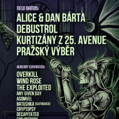 Basinfirefest 2027 odhaľuje poriadnu dávku metalu: Dorazia thrashmetalové legendy Overkill aj česká rocková elita na čele s Pražským Výběrom a Danom Bártom!