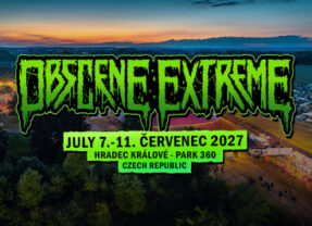 Festival Obscene Extreme sa po dvadsiatich siedmich rokoch sťahuje do nového areálu. Jeho novým domovom bude Park 360 v Hradci Králové.