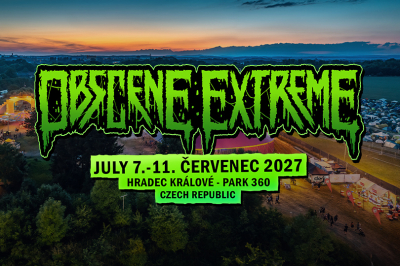 Festival Obscene Extreme sa po dvadsiatich siedmich rokoch sťahuje do nového areálu. Jeho novým domovom bude Park 360 v Hradci Králové.