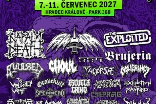 Obscene Extreme 2027 má pre svoje nové dejisko ďalšieho headlinera – 40-ročnú legendu NAPALM DEATH!