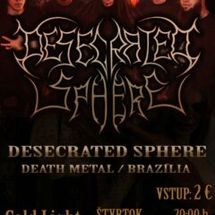 Koncert – DESECRATED SPHERE 14. 2. 2013 (Cold Light Music Club, Rožňava)