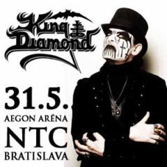 Koncert – KING DIAMOND v Bratislave (NTC, 31. 5. 2013)