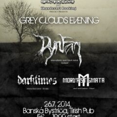 Koncert – Grey Clouds Evening – 26. 7. 2014 – Banská Bystrica, Tirish Pub