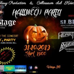 Koncert – HALLOWEEN PARTY, 31.10.2013, Collosseum Club, Košice