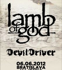 Súťaž o jednu vstupenku na koncert LAMB OF GOD a DEVILDRIVER v Bratislave! Aktualizované