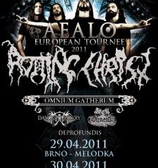 Koncert ROTTING CHRIST již tuto sobotu v Košicích – podrobné informace