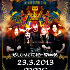 Koncert – SABATON & ELUVEITIE 23. 3. 2013 (Majestic Music Club, BA)