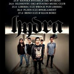 Turné – HYDRA (23.4.2014 – 27.4.2014, Slovensko)