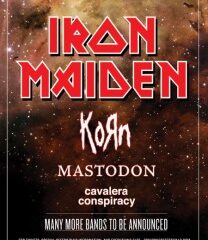 IRON MAIDEN headlinerem festivalu SONISPHERE 2011